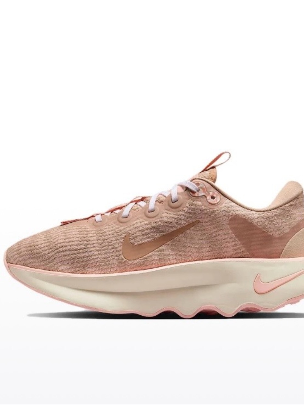 Nike Women’s Motiva Linen Washed Coral Running Shoe IB8136-248 No Lid